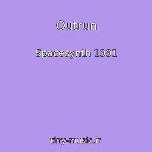 کاور آهنگ Outrun از Spacesynth 1991