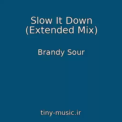 کاور آهنگ Slow It Down (Extended Mix) از Brandy Sour