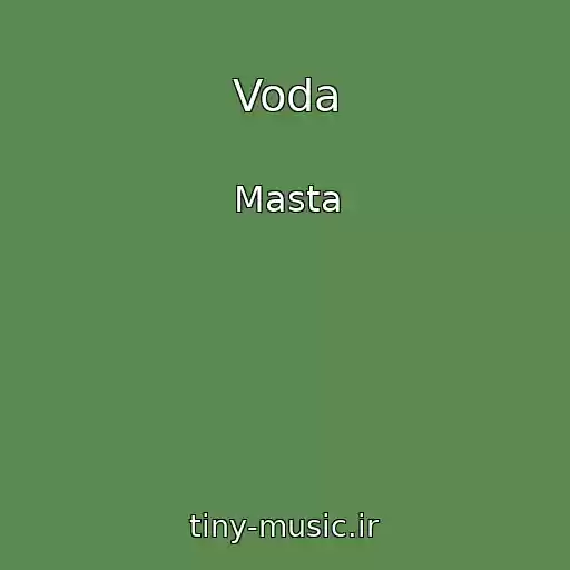 کاور آهنگ Voda از Masta