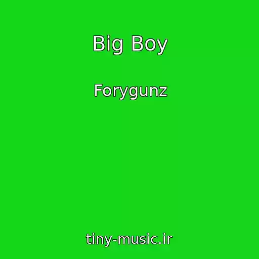 کاور آهنگ Big Boy از Forygunz