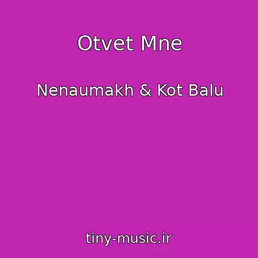کاور آهنگ Otvet Mne از Nenaumakh & Kot Balu