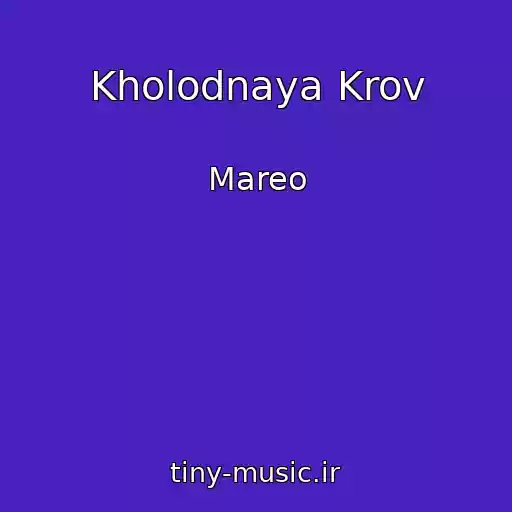 کاور آهنگ Kholodnaya Krov از Mareo
