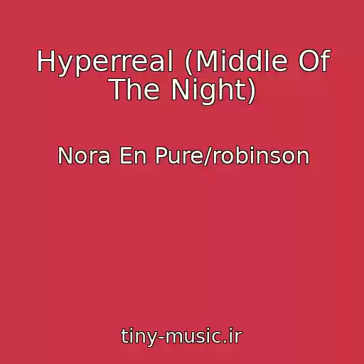 کاور آهنگ Hyperreal (Middle Of The Night) از Nora En Pure/robinson