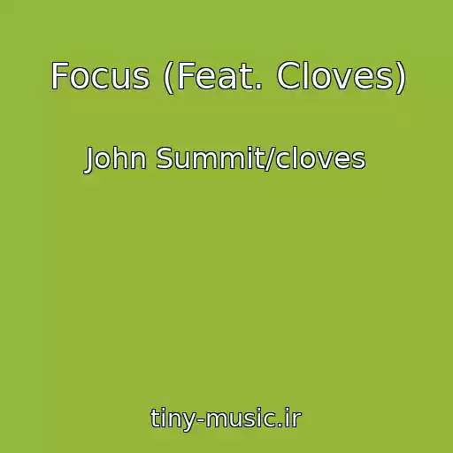 کاور آهنگ Focus (Feat. Cloves) از John Summit/cloves