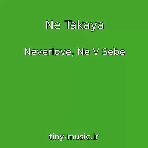 کاور آهنگ Ne Takaya از Neverlove, Ne V Sebe