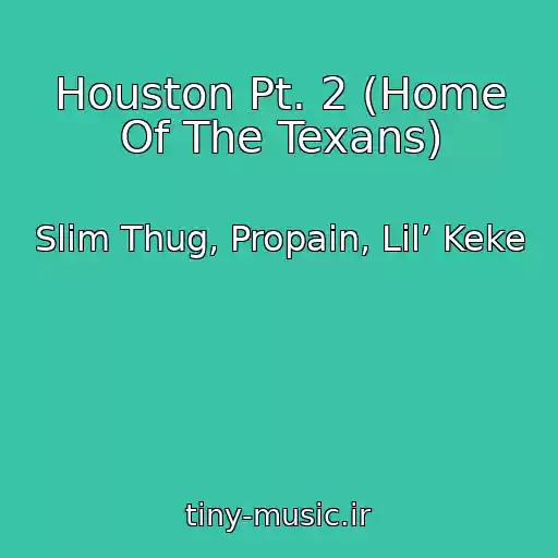 کاور آهنگ Houston Pt. 2 (Home Of The Texans) از Slim Thug, Propain, Lil’ Keke