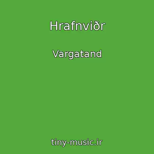 کاور آهنگ Hrafnviðr از Vargatand