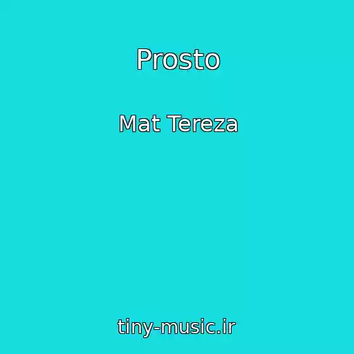 کاور آهنگ Prosto از Mat Tereza