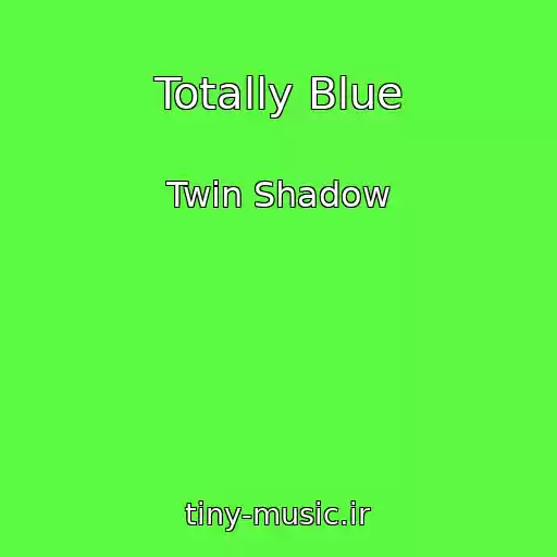 کاور آهنگ Totally Blue از Twin Shadow