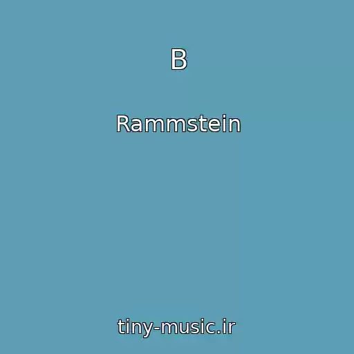 کاور آهنگ B از Rammstein