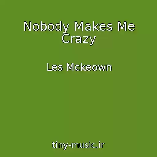کاور آهنگ Nobody Makes Me Crazy از Les Mckeown