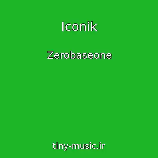 کاور آهنگ Iconik از Zerobaseone