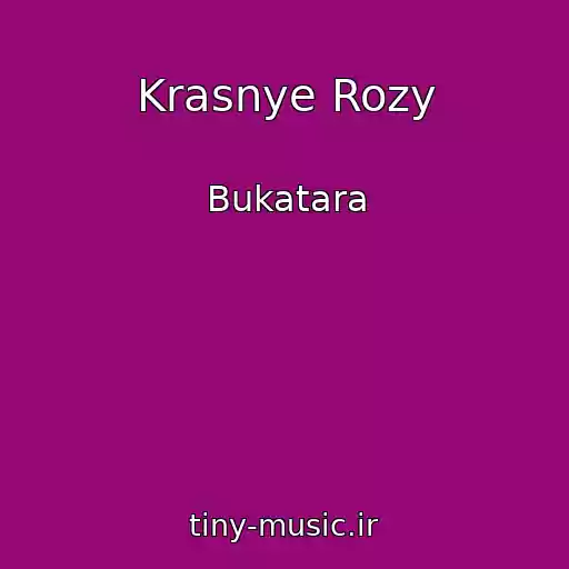 کاور آهنگ Krasnye Rozy از Bukatara