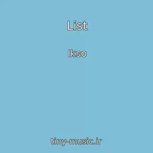 کاور آهنگ List از Ikso