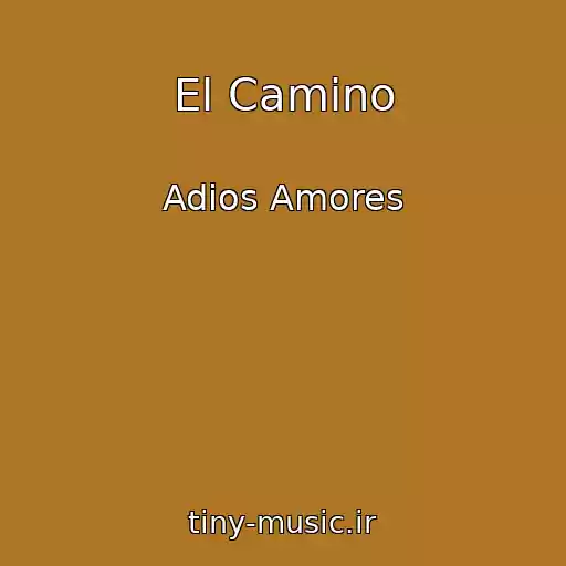 کاور آهنگ El Camino از Adios Amores