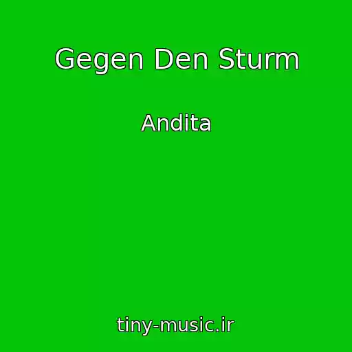 کاور آهنگ Gegen Den Sturm از Andita