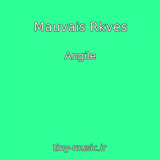 کاور آهنگ Mauvais Rkves از Angile