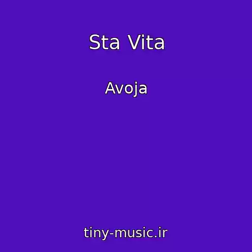 کاور آهنگ Sta Vita از Avoja