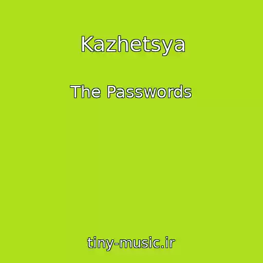 کاور آهنگ Kazhetsya از The Passwords