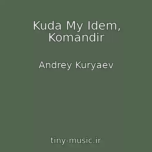 کاور آهنگ Kuda My Idem, Komandir از Andrey Kuryaev