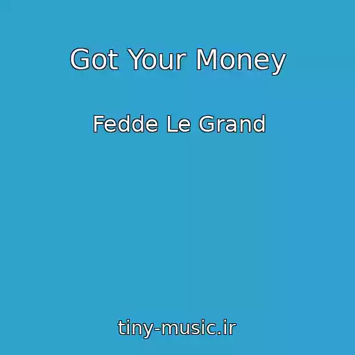 کاور آهنگ Got Your Money از Fedde Le Grand