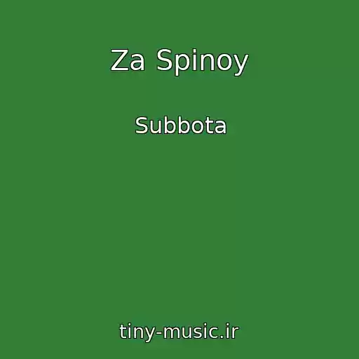 کاور آهنگ Za Spinoy از Subbota