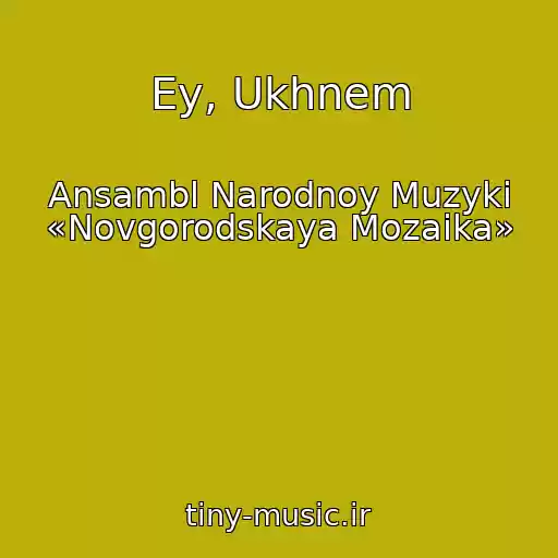 کاور آهنگ Ey, Ukhnem از Ansambl Narodnoy Muzyki «Novgorodskaya Mozaika»