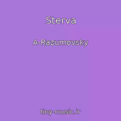 کاور آهنگ Sterva از A-Razumovsky