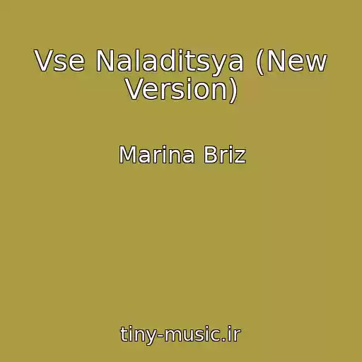 کاور آهنگ Vse Naladitsya (New Version) از Marina Briz
