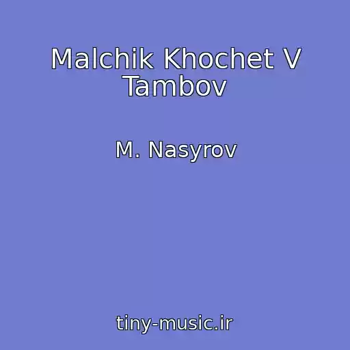 کاور آهنگ Malchik Khochet V Tambov از M. Nasyrov