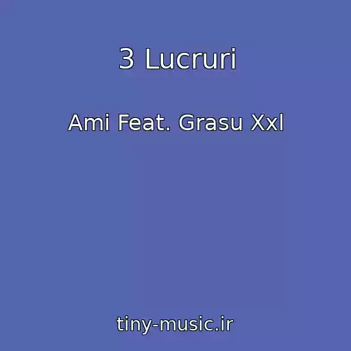 کاور آهنگ 3 Lucruri از Ami Feat. Grasu Xxl