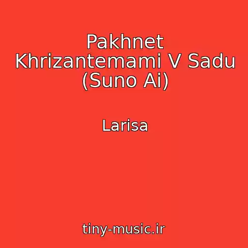 کاور آهنگ Pakhnet Khrizantemami V Sadu (Suno Ai) از Larisa