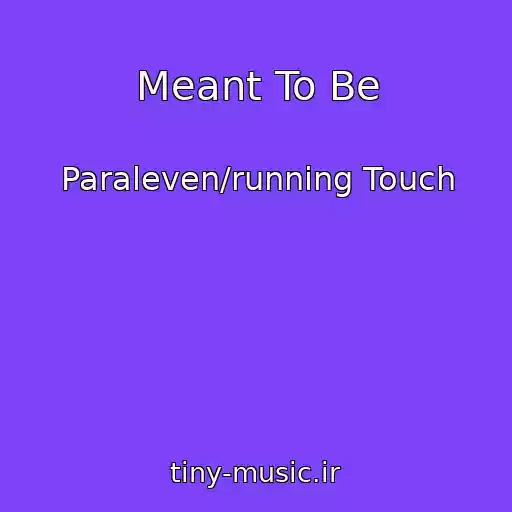 کاور آهنگ Meant To Be از Paraleven/running Touch