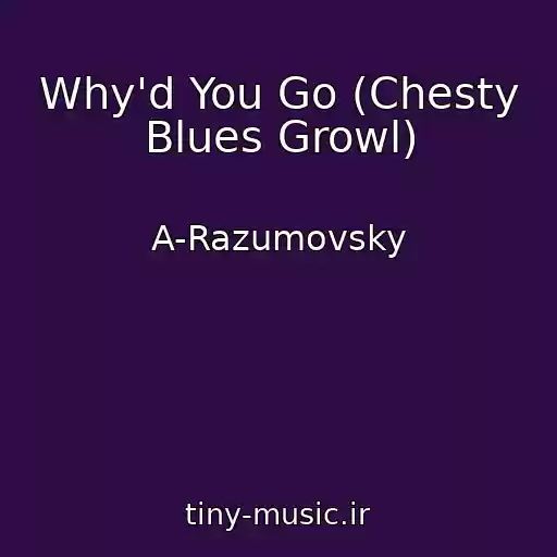 کاور آهنگ Why'd You Go (Chesty Blues Growl) از A-Razumovsky