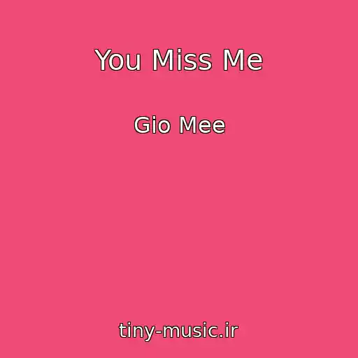 کاور آهنگ You Miss Me از Gio Mee