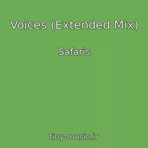 کاور آهنگ Voices (Extended Mix) از Safaris