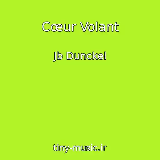کاور آهنگ Cœur Volant از Jb Dunckel