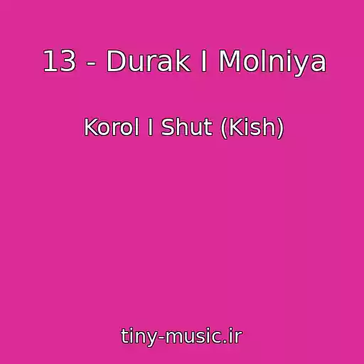 کاور آهنگ 13 - Durak I Molniya از Korol I Shut (Kish)