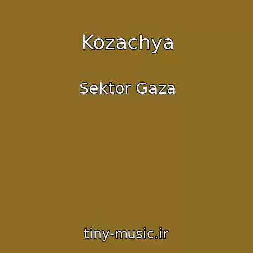 کاور آهنگ Kozachya از Sektor Gaza