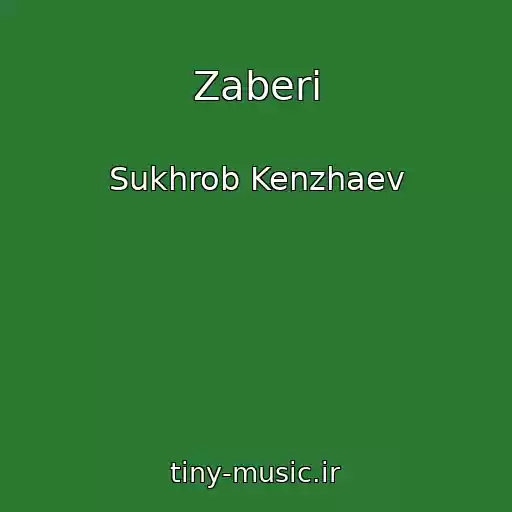 کاور آهنگ Zaberi از Sukhrob Kenzhaev
