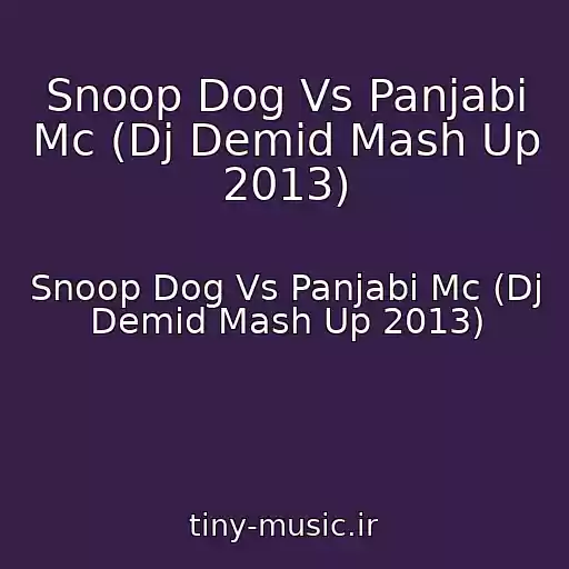 کاور آهنگ Snoop Dog Vs Panjabi Mc (Dj Demid Mash Up 2013) از Snoop Dog Vs Panjabi Mc (Dj Demid Mash Up 2013)