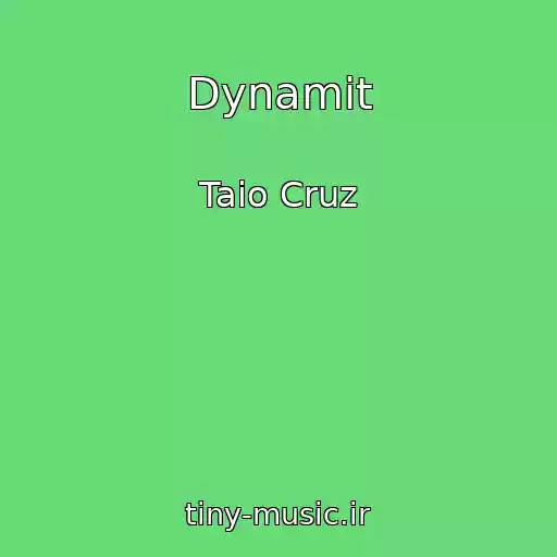 کاور آهنگ Dynamit از Taio Cruz