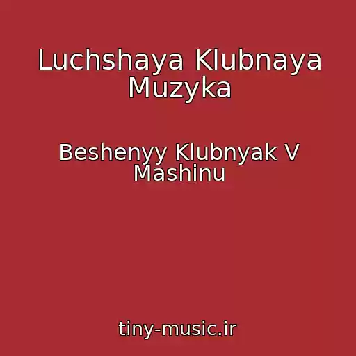 کاور آهنگ Luchshaya Klubnaya Muzyka از Beshenyy Klubnyak V Mashinu