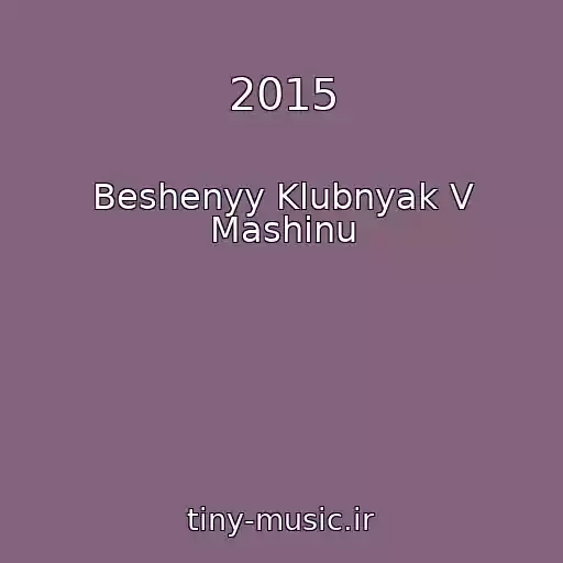 کاور آهنگ 2015 از Beshenyy Klubnyak V Mashinu
