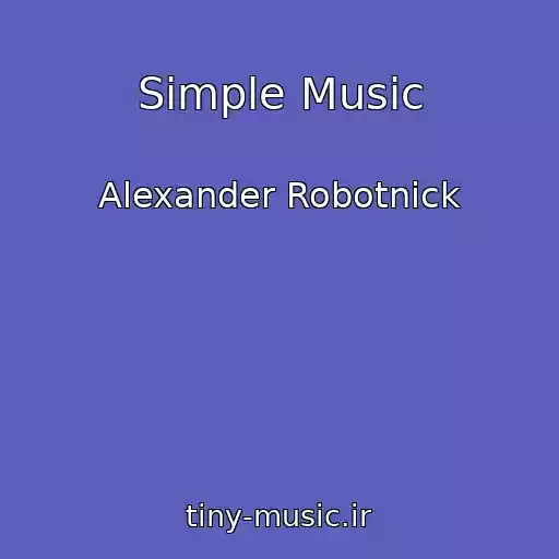 کاور آهنگ Simple Music از Alexander Robotnick