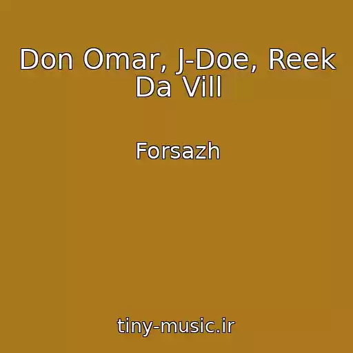 کاور آهنگ Don Omar, J-Doe, Reek Da Vill از Forsazh
