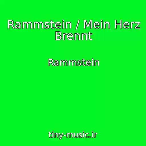 کاور آهنگ Rammstein / Mein Herz Brennt از Rammstein
