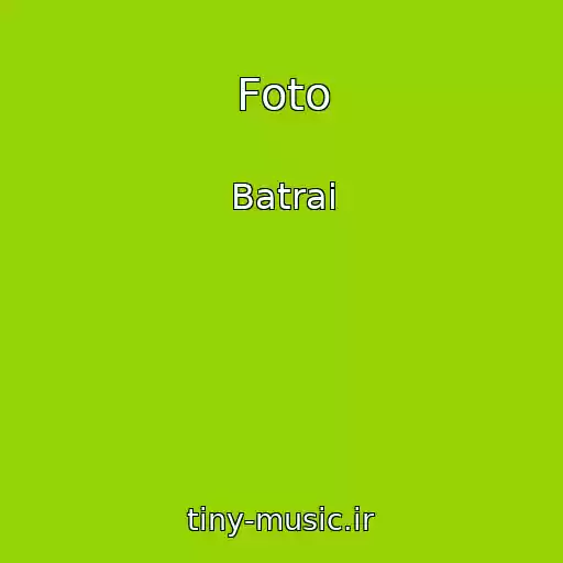 کاور آهنگ Foto از Batrai