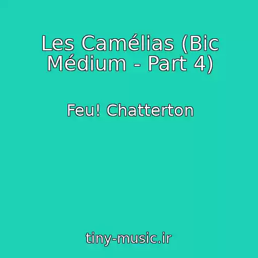 کاور آهنگ Les Camélias (Bic Médium - Part 4) از Feu! Chatterton