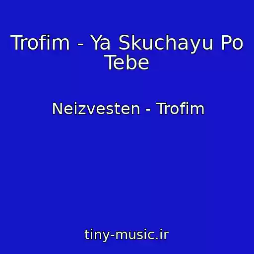 کاور آهنگ Trofim - Ya Skuchayu Po Tebe از Neizvesten - Trofim